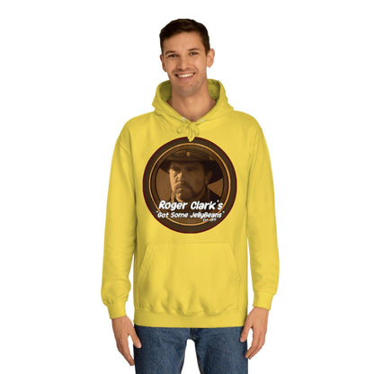 Roger Clark - You like Jelly beans back/Unisex College Hoodie - GtvStore