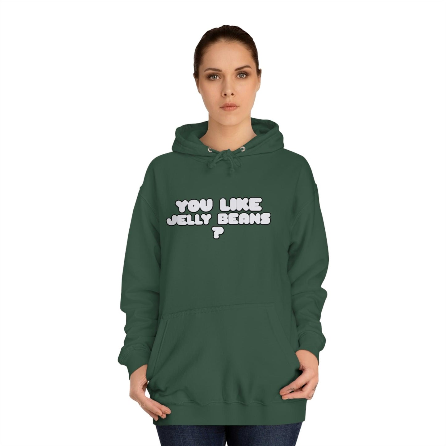 Roger Clark- You like Jelly beans/Unisex College Hoodie - GtvStore