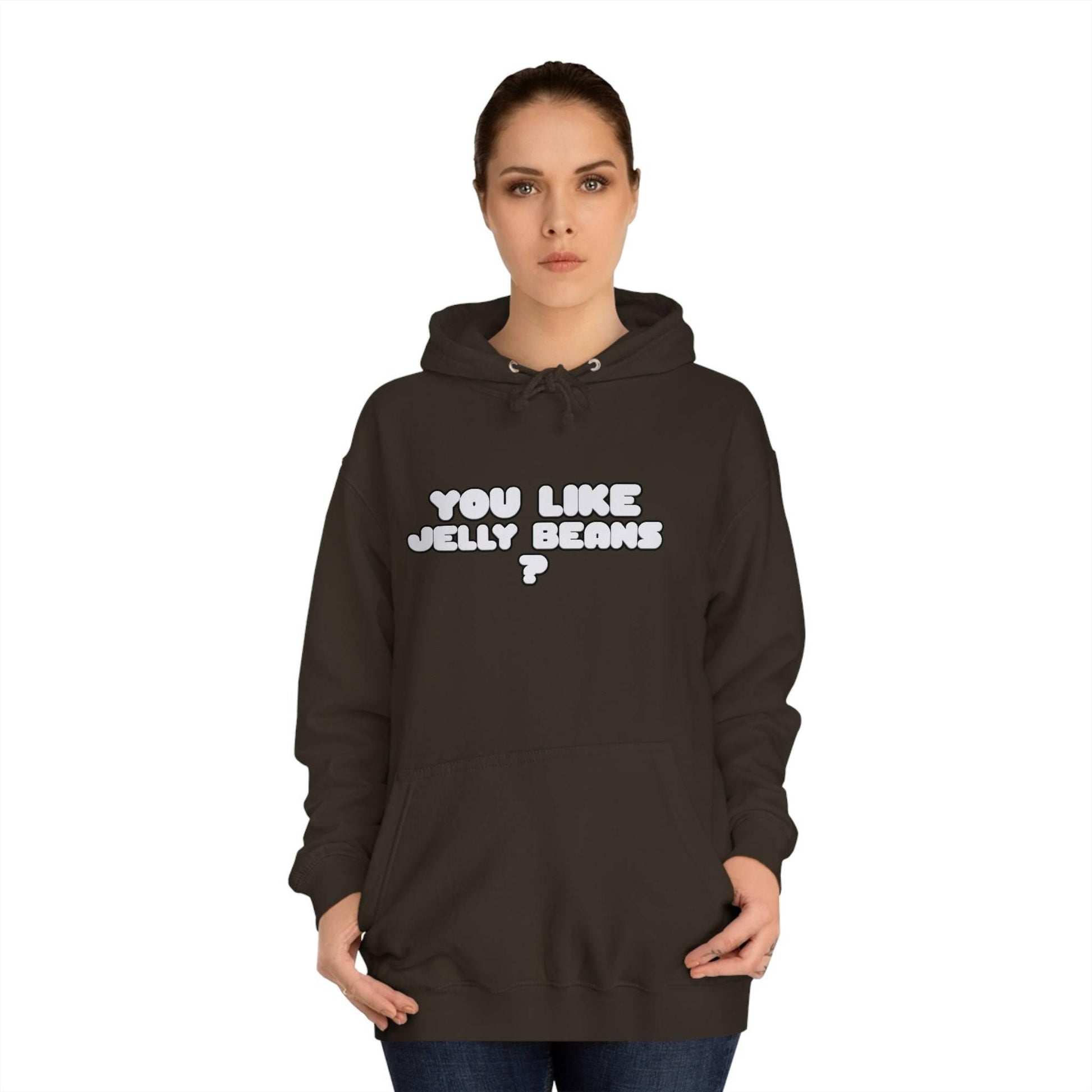 Roger Clark- You like Jelly beans/Unisex College Hoodie - GtvStore