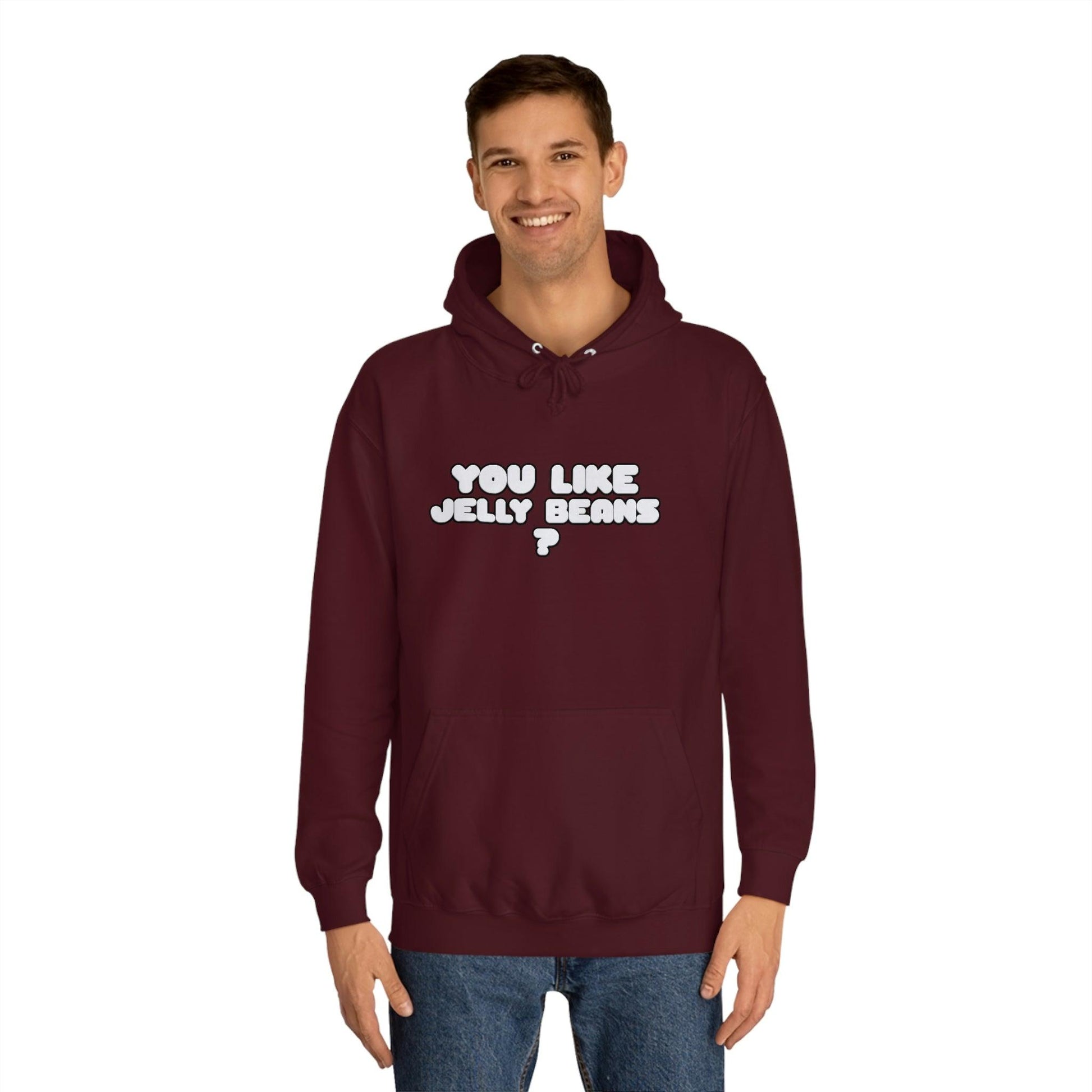 Roger Clark- You like Jelly beans/Unisex College Hoodie - GtvStore