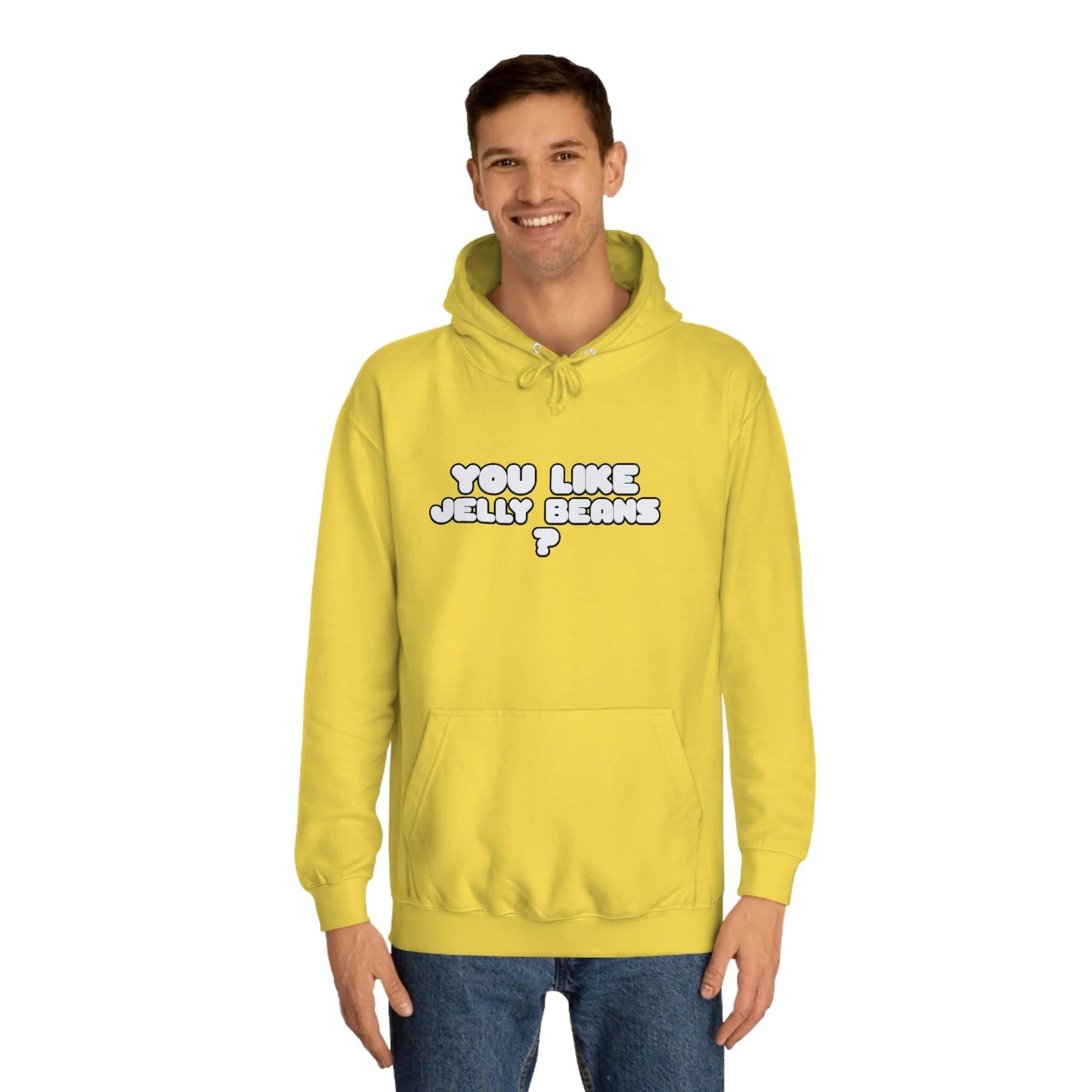 Roger Clark- You like Jelly beans/Unisex College Hoodie - GtvStore