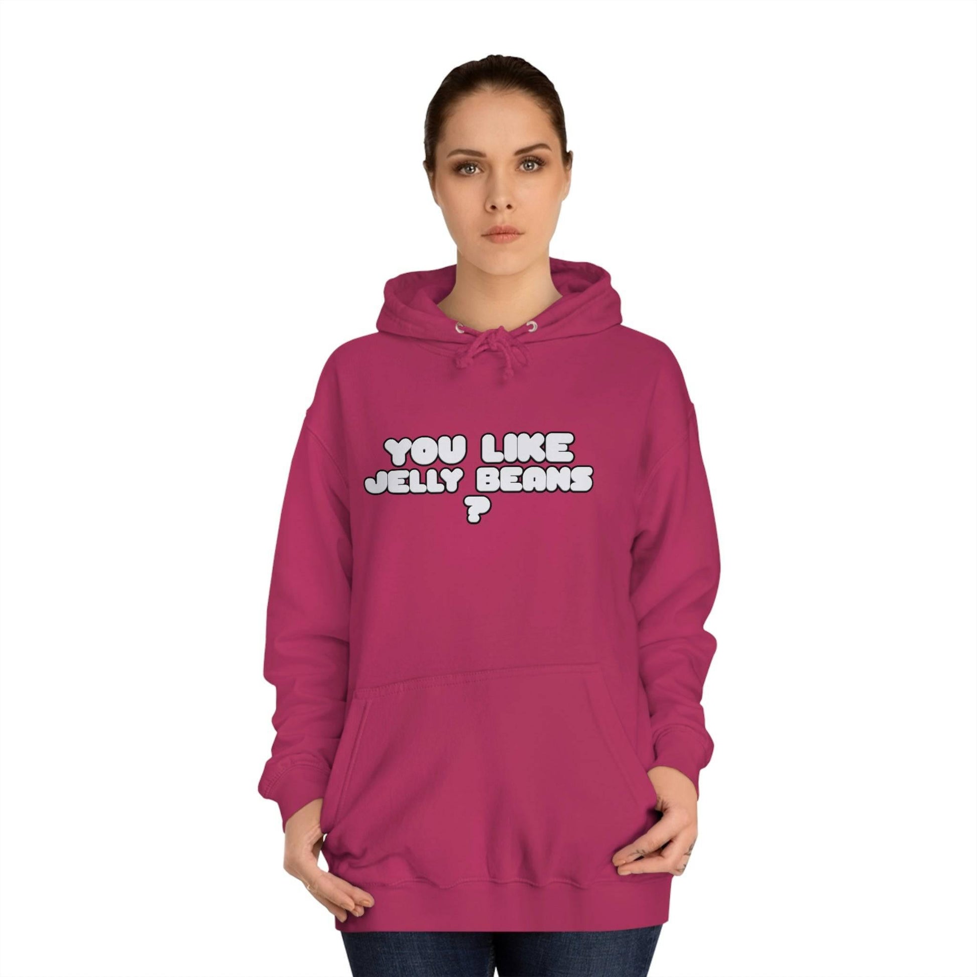 Roger Clark- You like Jelly beans/Unisex College Hoodie - GtvStore