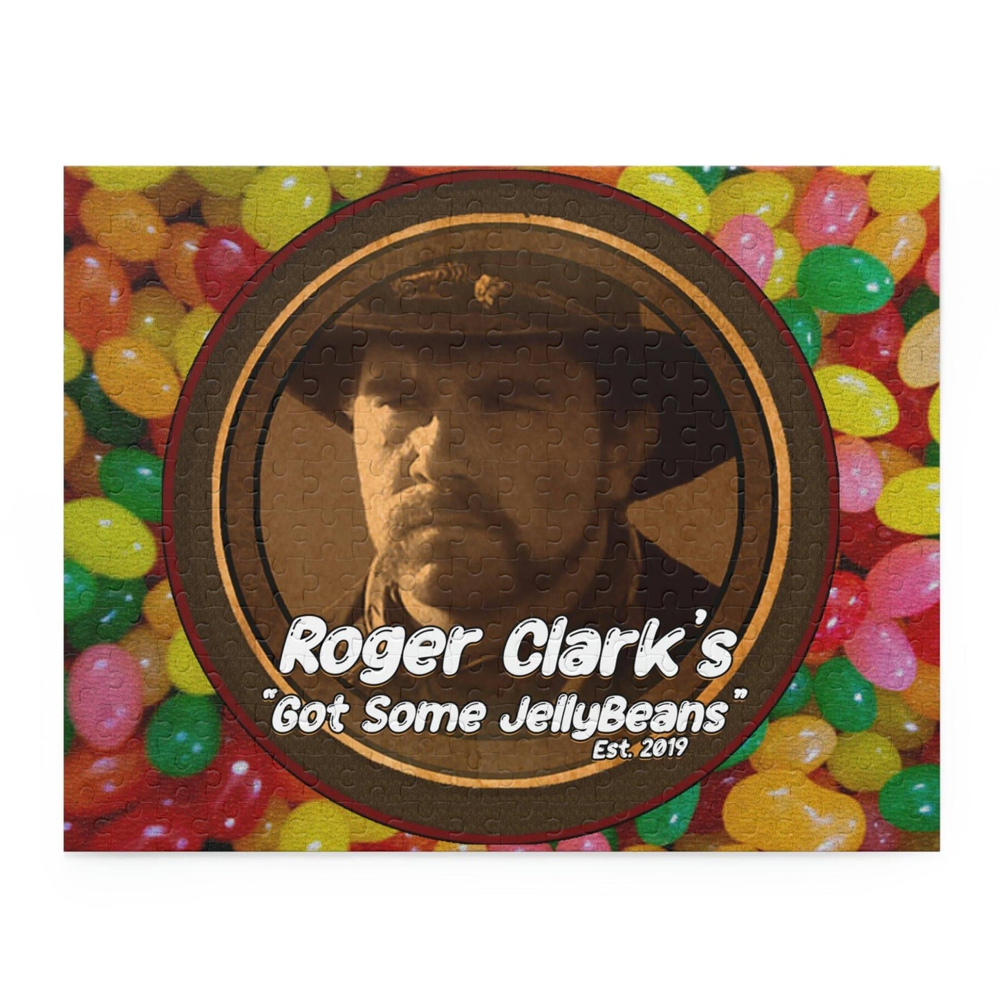 Roger Clark's "Got Some Jellybeans" Logo Puzzle (120, 252, 500-Piece) - GtvStore