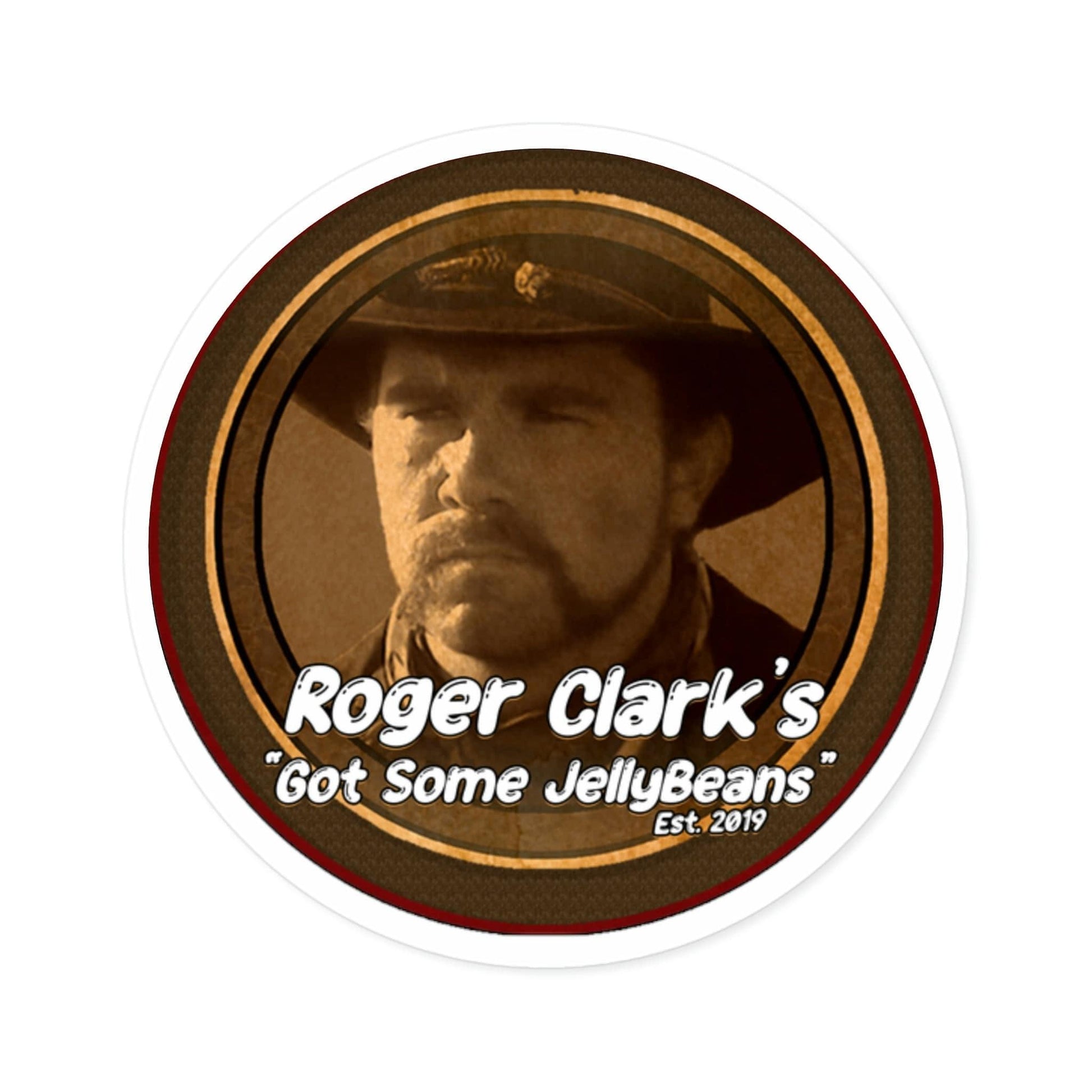 Roger Clark's "Got Some Jellybeans" Logo Stickers - GtvStore