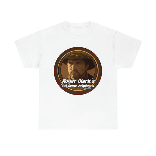 Roger Clark's "Got Some Jellybeans" Logo T-shirt (SIGNED) - LIMITED EDITION OF 42 - GtvStore