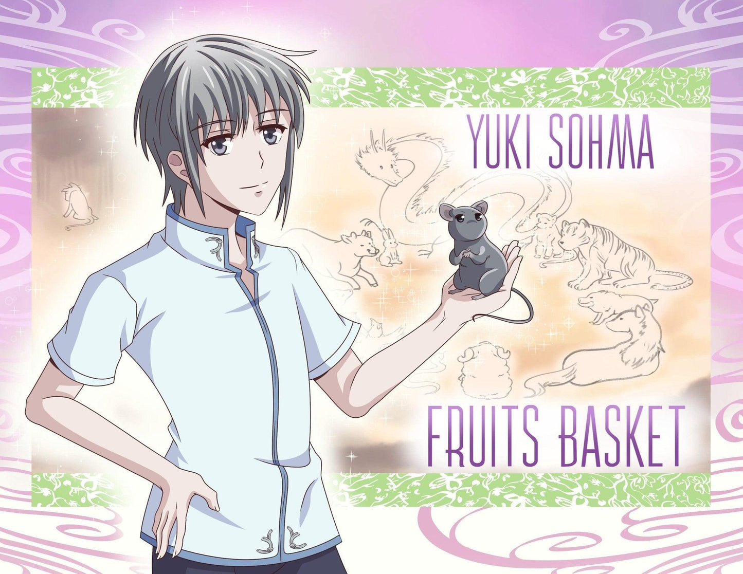 Sohma Yuki- Fruit Basket Print - GtvStore