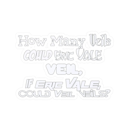 The Vale of Veils Sticker - GtvStore