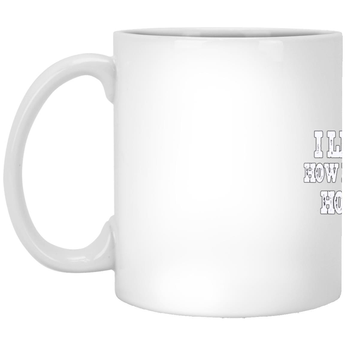 XP8434 11 oz. White Mug - GtvStore