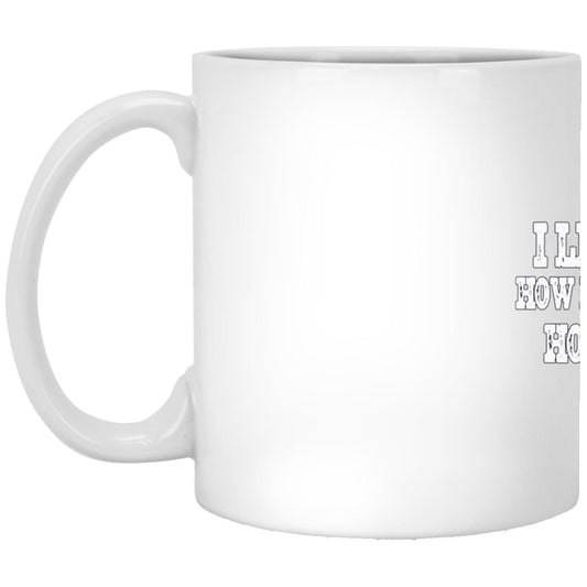 XP8434 11 oz. White Mug - GtvStore